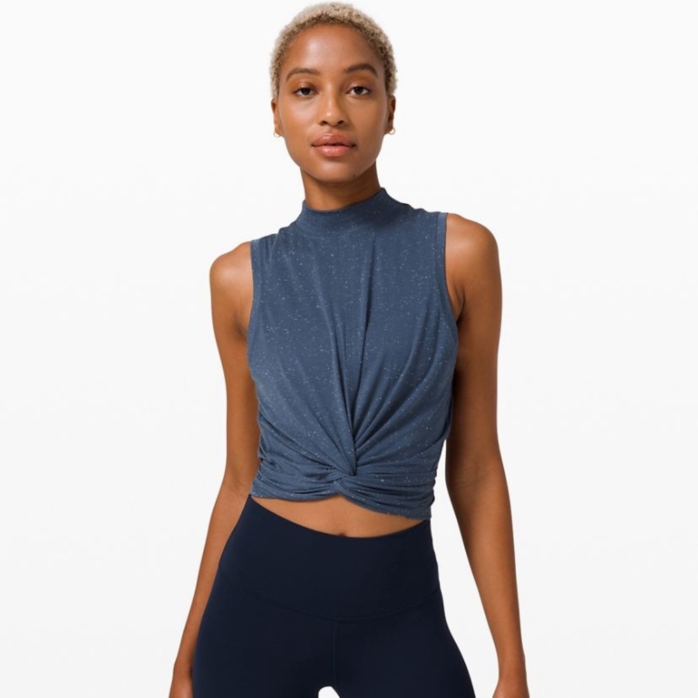 NWT Lululemon Time to Restore Mock Neck Tank